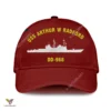 Uss Arthur W Radford Dd-968 Classic Baseball Cap Gift For Navy Veteran, Custom Print/embroidered Us Navy Ships Classic Cap