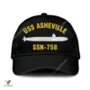 Uss Asheville Ssn-758 Classic Baseball Cap Gift For Navy Veteran, Custom Print/embroidered Us Navy Ships Classic Cap