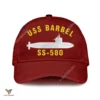 Uss Barbel Ss-580 Classic Baseball Cap Gift For Navy Veteran, Custom Print/embroidered Us Navy Ships Classic Cap