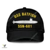 Uss Batfish Ssn-681 Classic Baseball Cap Gift For Navy Veteran, Custom Print/embroidered Us Navy Ships Classic Cap