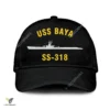 Uss Baya Ss-318 Classic Baseball Cap Gift For Navy Veteran, Custom Print/embroidered Us Navy Ships Classic Cap