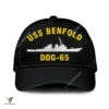 Uss Benfold Ddg-65 Classic Baseball Cap Gift For Navy Veteran, Custom Print/embroidered Us Navy Ships Classic Cap
