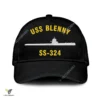 Uss Blenny Ss 324 Classic Baseball Cap Gift For Navy Veteran, Custom Print/embroidered Us Navy Ships Classic Cap