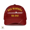 Uss Bluegill Ss 242 Classic Baseball Cap Gift For Navy Veteran, Custom Print/embroidered Us Navy Ships Classic Cap