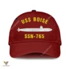 Uss Boise Ssn 764 Classic Baseball Cap Gift For Navy Veteran, Custom Print/embroidered Us Navy Ships Classic Cap