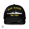 Uss Borie Dd-704 Classic Baseball Cap Gift For Navy Veteran, Custom Print/embroidered Us Navy Ships Classic Cap