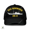 Uss Boxwood An-8 Classic Baseball Cap Gift For Navy Veteran, Custom Print/embroidered Us Navy Ships Classic Cap