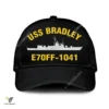 Uss Bradley E70ff 1041 Classic Baseball Cap Gift For Navy Veteran, Custom Print/embroidered Us Navy Ships Classic Cap