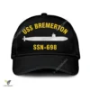 Uss Bremerton Ssn-698 Classic Baseball Cap Gift For Navy Veteran, Custom Print/embroidered Us Navy Ships Classic Cap