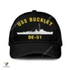 Uss Buckley De-51 Classic Baseball Cap Gift For Navy Veteran, Custom Print/embroidered Us Navy Ships Classic Cap