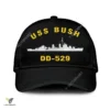 Uss Bush Dd-529 Classic Baseball Cap Gift For Navy Veteran, Custom Print/embroidered Us Navy Ships Classic Cap