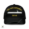Uss Cape Esperance Cve-88 Classic Baseball Cap Gift For Navy Veteran, Custom Print/embroidered Us Navy Ships Classic Cap