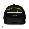 Uss Cape Gloucester Cve-109 Classic Baseball Cap Gift For Navy Veteran, Custom Print/embroidered Us Navy Ships Classic Cap