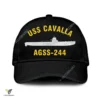 Uss Cavalla Agss-244 Classic Baseball Cap Gift For Navy Veteran, Custom Print/embroidered Us Navy Ships Classic Cap