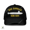 Uss Cavalla Ssn-684 Classic Baseball Cap Gift For Navy Veteran, Custom Print/embroidered Us Navy Ships Classic Cap