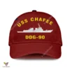 Uss Chafee Ddg-90 Classic Baseball Cap Gift For Navy Veteran, Custom Print/embroidered Us Navy Ships Classic Cap
