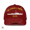 Uss Charles J. Kimmel De-584 Classic Baseball Cap Gift For Navy Veteran, Custom Print/embroidered Us Navy Ships Classic Cap
