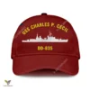 Uss Charles P. Cecil Dd-835 Classic Baseball Cap Gift For Navy Veteran, Custom Print/embroidered Us Navy Ships Classic Cap