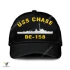 Uss Chase De-158 Classic Baseball Cap Gift For Navy Veteran, Custom Print/embroidered Us Navy Ships Classic Cap