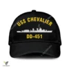 Uss Chevalier Dd-451 Classic Baseball Cap Gift For Navy Veteran, Custom Print/embroidered Us Navy Ships Classic Cap