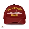 Uss Chevalier Dd-451 Classic Baseball Cap Gift For Navy Veteran, Custom Print/embroidered Us Navy Ships Classic Cap