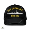 Uss Chevalier Ddr-805 Classic Baseball Cap Gift For Navy Veteran, Custom Print/embroidered Us Navy Ships Classic Cap