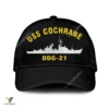 Uss Cochrane Ddg-21 Classic Baseball Cap Gift For Navy Veteran, Custom Print/embroidered Us Navy Ships Classic Cap
