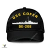 Uss Cofer De-208 Classic Baseball Cap Gift For Navy Veteran, Custom Print/embroidered Us Navy Ships Classic Cap