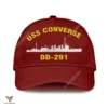 Uss Converse Dd-291 Classic Baseball Cap Gift For Navy Veteran, Custom Print/embroidered Us Navy Ships Classic Cap