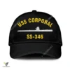 Uss Corporal Ss-346 Classic Baseball Cap Gift For Navy Veteran, Custom Print/embroidered Us Navy Ships Classic Cap