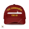 Uss Corregidor Cve-58 Classic Baseball Cap Gift For Navy Veteran, Custom Print/embroidered Us Navy Ships Classic Cap