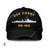 Uss Corry Dd-463 Classic Baseball Cap Gift For Navy Veteran, Custom Print/embroidered Us Navy Ships Classic Cap