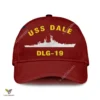 Uss Dale Dlg-19 Classic Baseball Cap Gift For Navy Veteran, Custom Print/embroidered Us Navy Ships Classic Cap