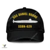 Uss Daniel Boone Ssbn-629 Classic Baseball Cap Gift For Navy Veteran, Custom Print/embroidered Us Navy Ships Classic Cap