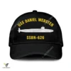 Uss Daniel Webster Ssbn-626 Classic Baseball Cap Gift For Navy Veteran, Custom Print/embroidered Us Navy Ships Classic Cap