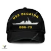 Uss Decatur Ddg-73 Classic Baseball Cap Gift For Navy Veteran, Custom Print/embroidered Us Navy Ships Classic Cap
