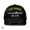 Uss Diablo Ss-479 Classic Baseball Cap Gift For Navy Veteran, Custom Print/embroidered Us Navy Ships Classic Cap