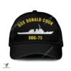 Uss Donald Cook Ddg-75 Classic Baseball Cap Gift For Navy Veteran, Custom Print/embroidered Us Navy Ships Classic Cap