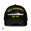Uss Donnell De-56 Classic Baseball Cap Gift For Navy Veteran, Custom Print/embroidered Us Navy Ships Classic Cap