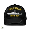 Uss Esteem Mso-438 Classic Baseball Cap Gift For Navy Veteran, Custom Print/embroidered Us Navy Ships Classic Cap