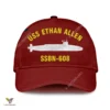 Uss Ethan Allen Ssbn-608 Classic Baseball Cap Gift For Navy Veteran, Custom Print/embroidered Us Navy Ships Classic Cap