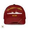 Uss Everett F. Larson Dd-830 Classic Baseball Cap Gift For Navy Veteran, Custom Print/embroidered Us Navy Ships Classic Cap
