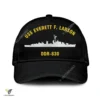 Uss Everett F. Larson Ddr-830 Classic Baseball Cap Gift For Navy Veteran, Custom Print/embroidered Us Navy Ships Classic Cap