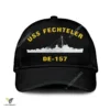 Uss Fechteler De-157 Classic Baseball Cap Gift For Navy Veteran, Custom Print/embroidered Us Navy Ships Classic Cap