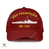 Uss Fechteler De-157 Classic Baseball Cap Gift For Navy Veteran, Custom Print/embroidered Us Navy Ships Classic Cap