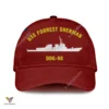Uss Forrest Sherman Ddg-98 Classic Baseball Cap Gift For Navy Veteran, Custom Print/embroidered Us Navy Ships Classic Cap