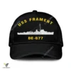 Uss Frament De-677 Classic Baseball Cap Gift For Navy Veteran, Custom Print/embroidered Us Navy Ships Classic Cap