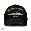 Uss Fred T. Berry Dd-858 Classic Baseball Cap Gift For Navy Veteran, Custom Print/embroidered Us Navy Ships Classic Cap