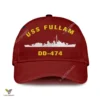 Uss Fullam Dd-474 Classic Baseball Cap Gift For Navy Veteran, Custom Print/embroidered Us Navy Ships Classic Cap