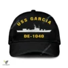 Uss Garcia De-1040 Classic Baseball Cap Gift For Navy Veteran, Custom Print/embroidered Us Navy Ships Classic Cap